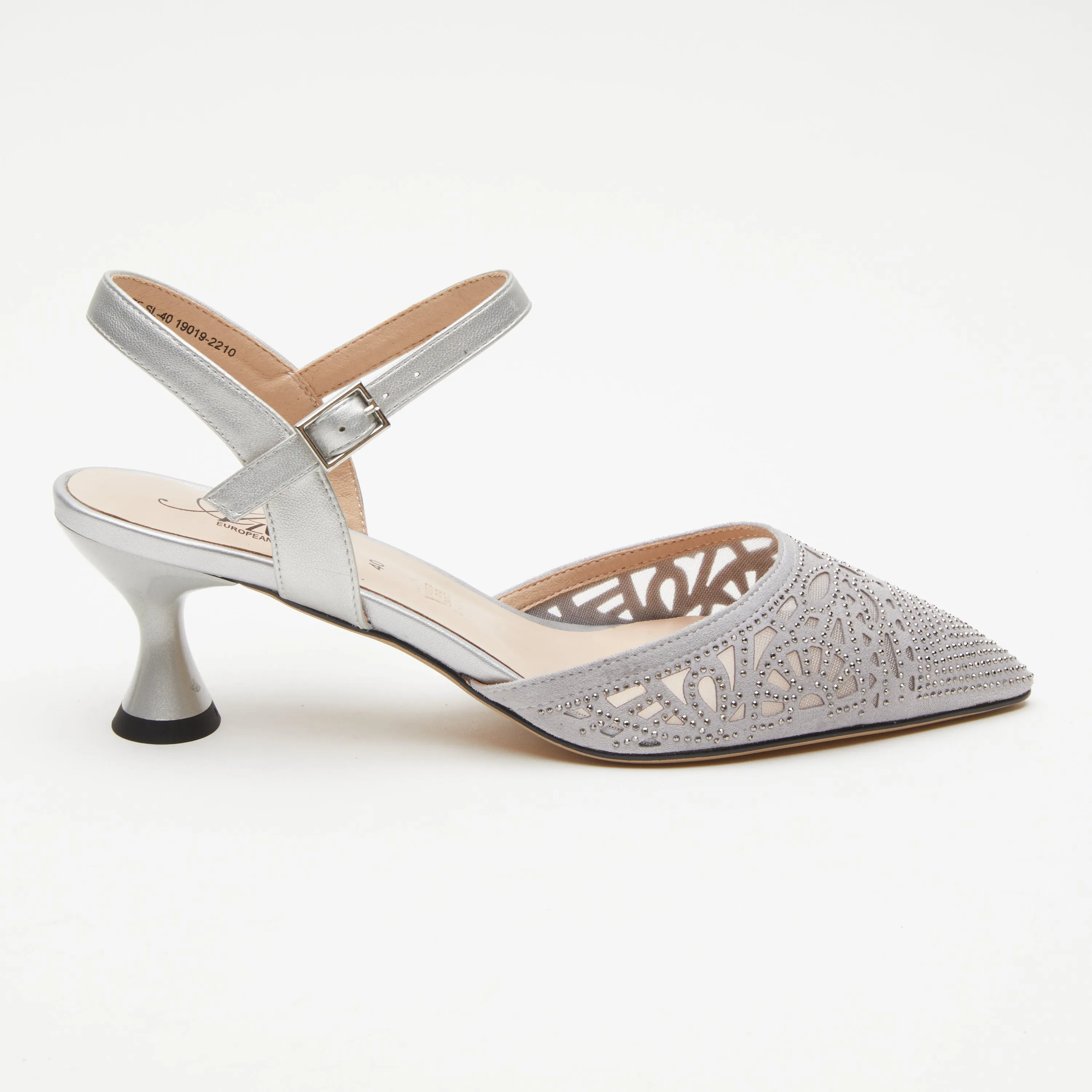 Spring Step Shoes  Azura Delicate Sandals Women’s Leather Rhinestone
