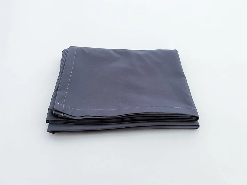 Steel Gray Crib Sheets