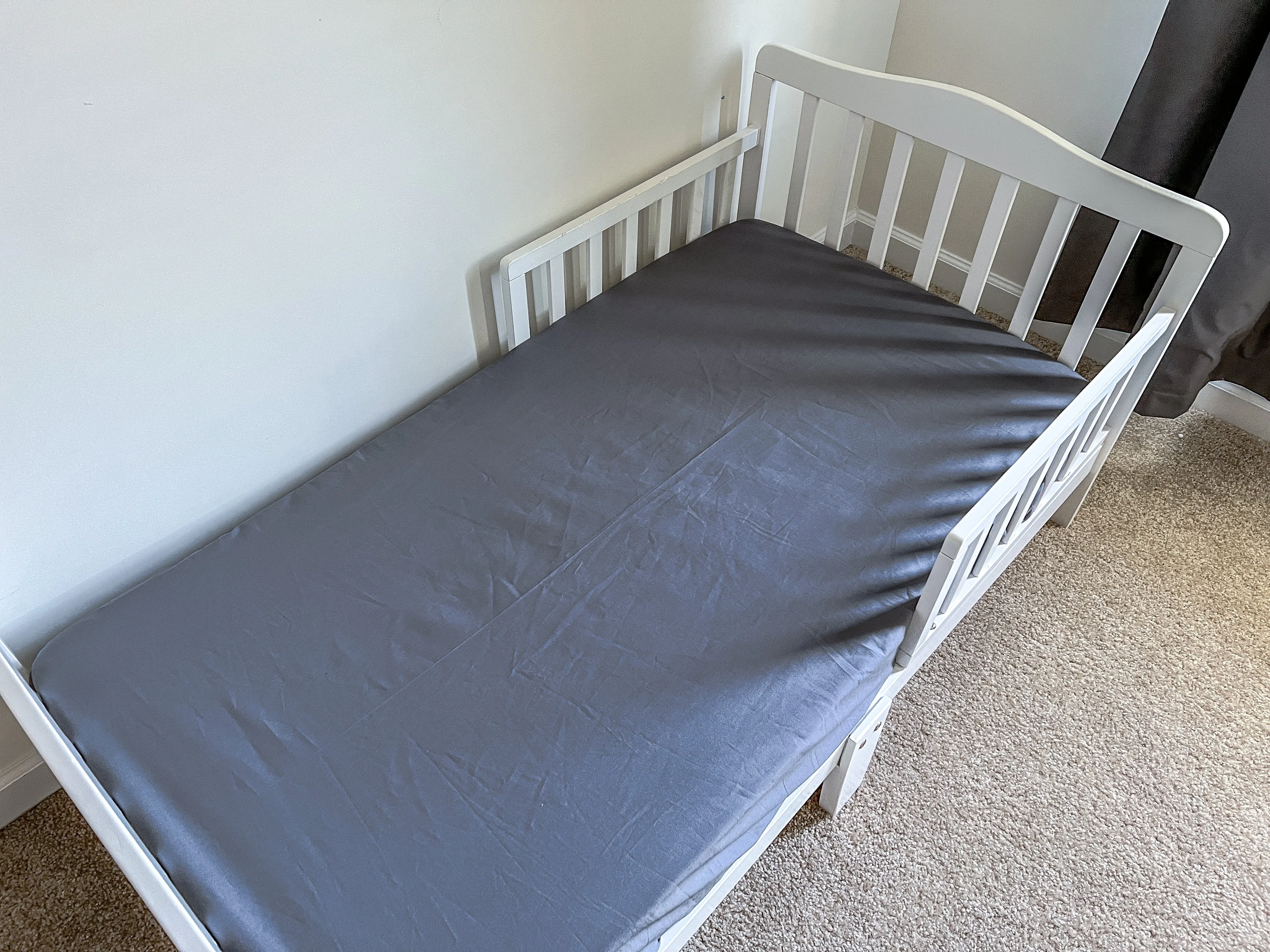 Steel Gray Crib Sheets