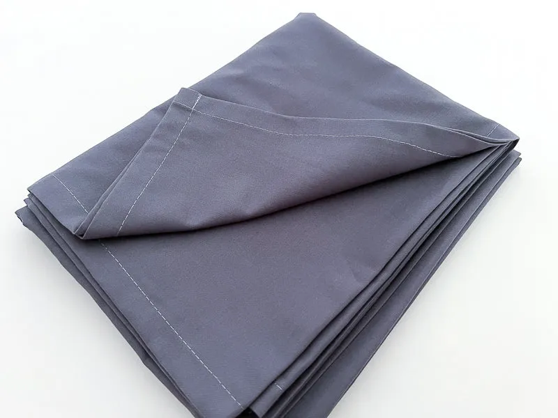 Steel Gray Crib Sheets