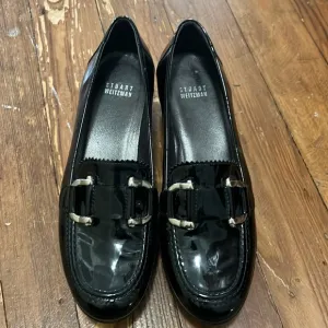 Stuart Weitzman Patent Wedge loafer women’s size 8