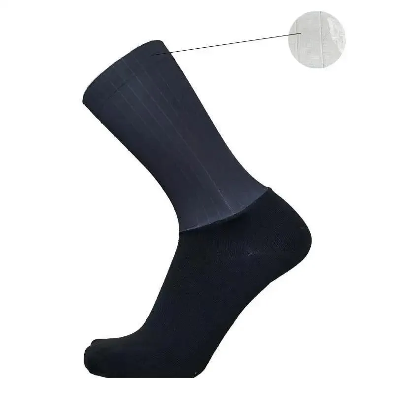 Stylish Summer  Breathable Cycling Socks For Men Anti Slip Seamless Sports Cycling Socks For Men Modern Design Running Sports Socks
