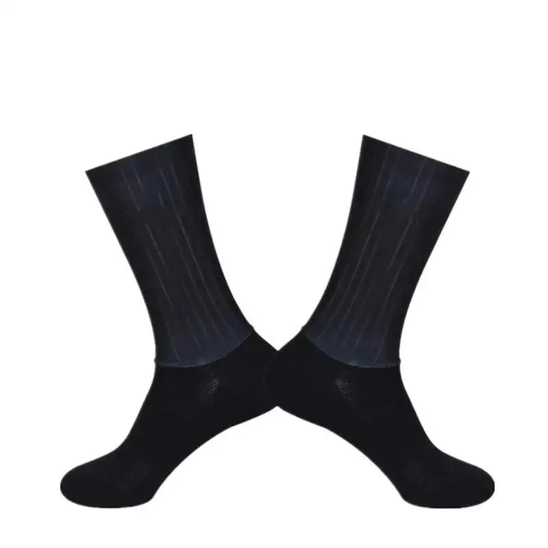 Stylish Summer  Breathable Cycling Socks For Men Anti Slip Seamless Sports Cycling Socks For Men Modern Design Running Sports Socks