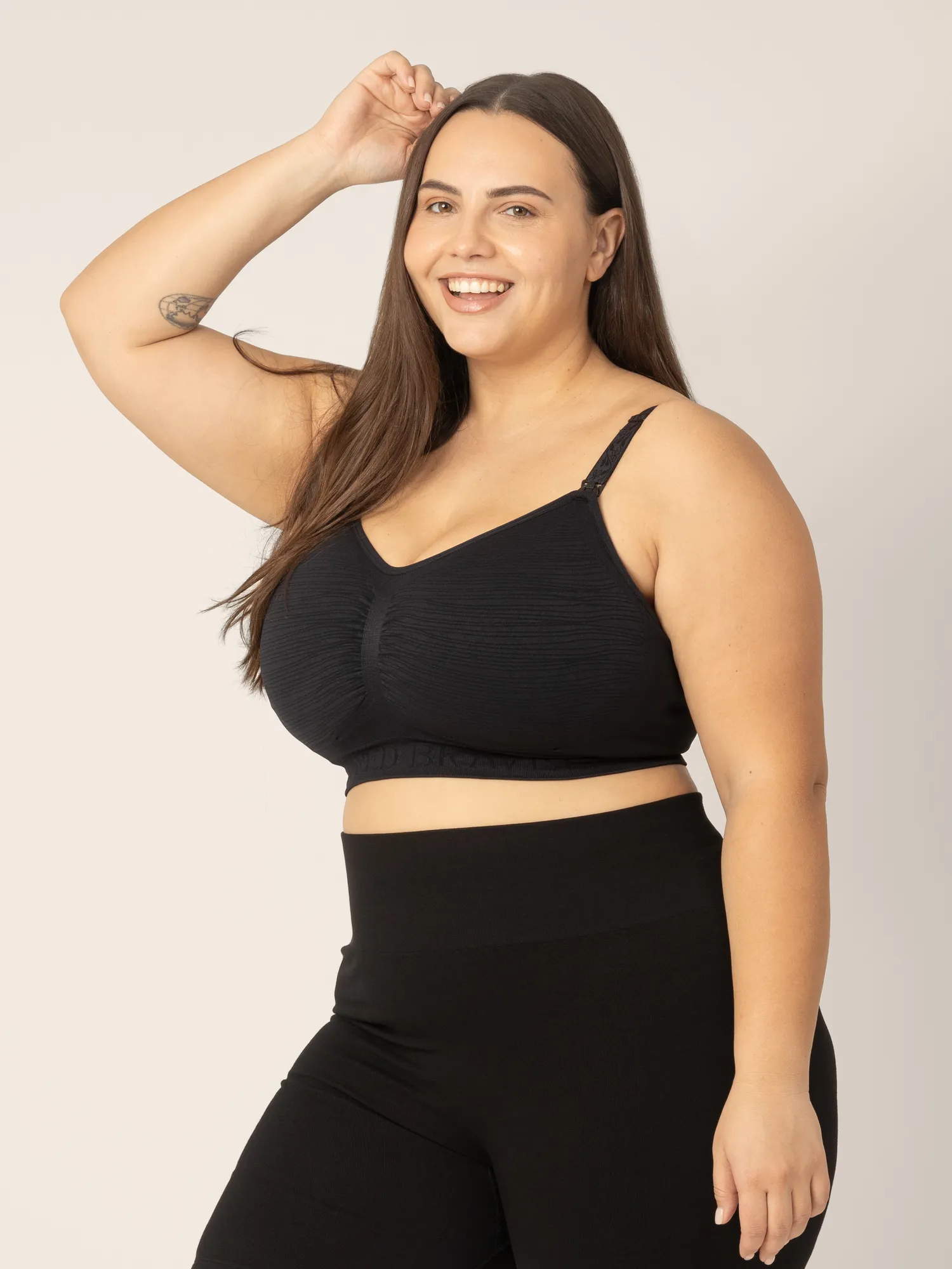 Sublime® Hands-Free Pumping & Nursing Bra | Black