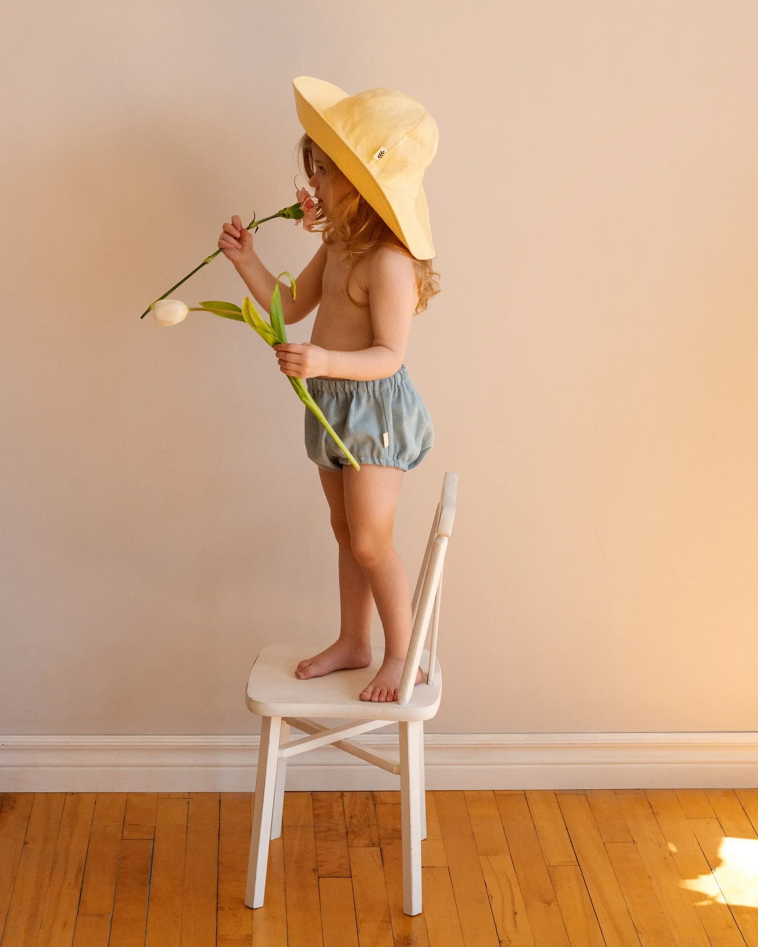 Sun Hat - Peach Beige