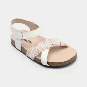 Teen Girls Sandal 80-31-White