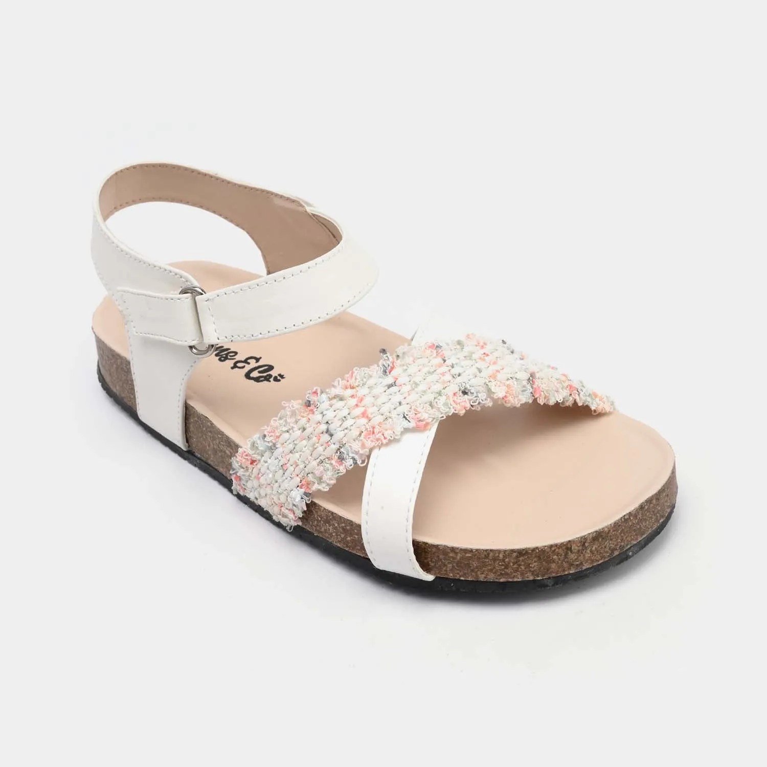 Teen Girls Sandal 80-31-White