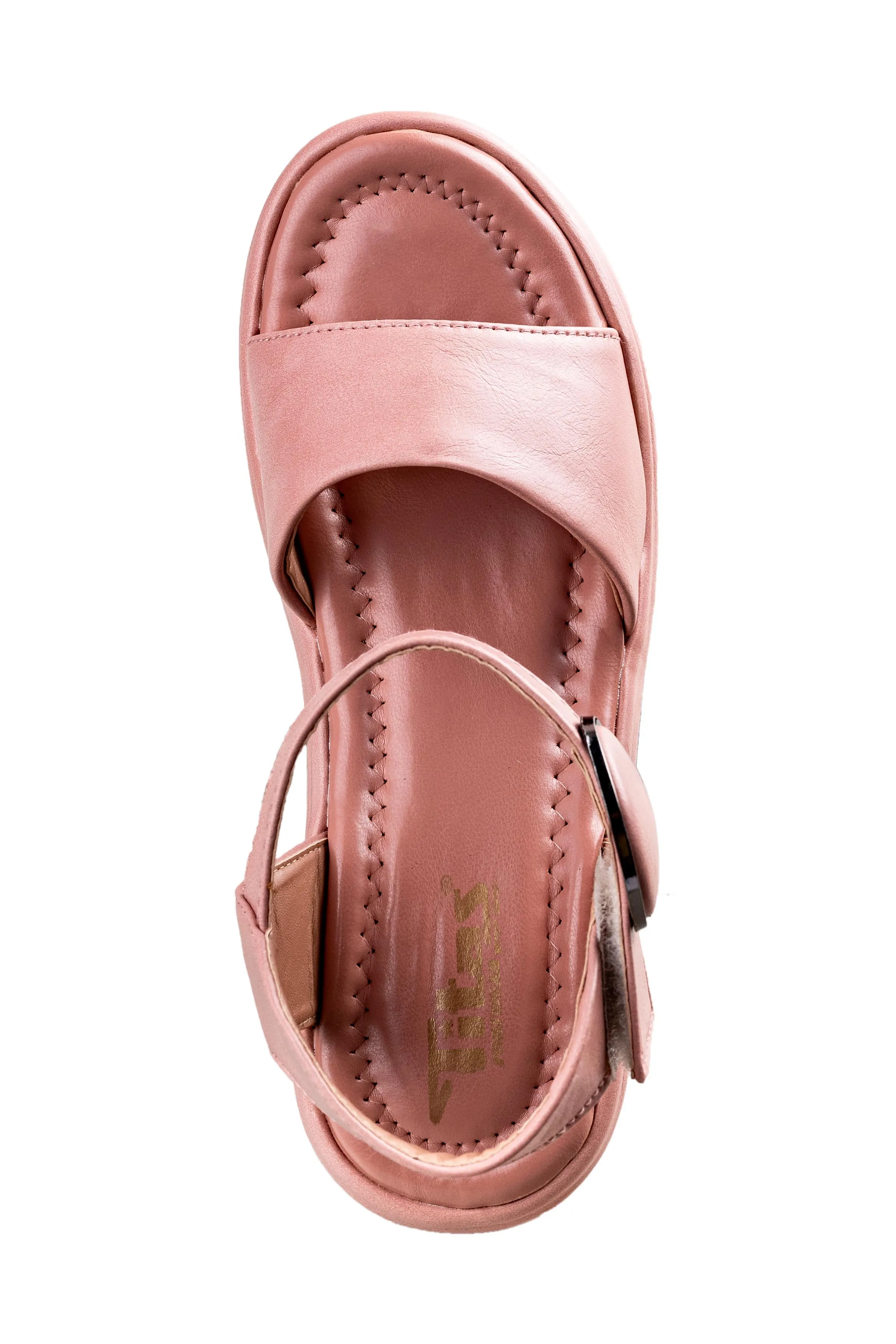 Titas Girls Peach Sandal