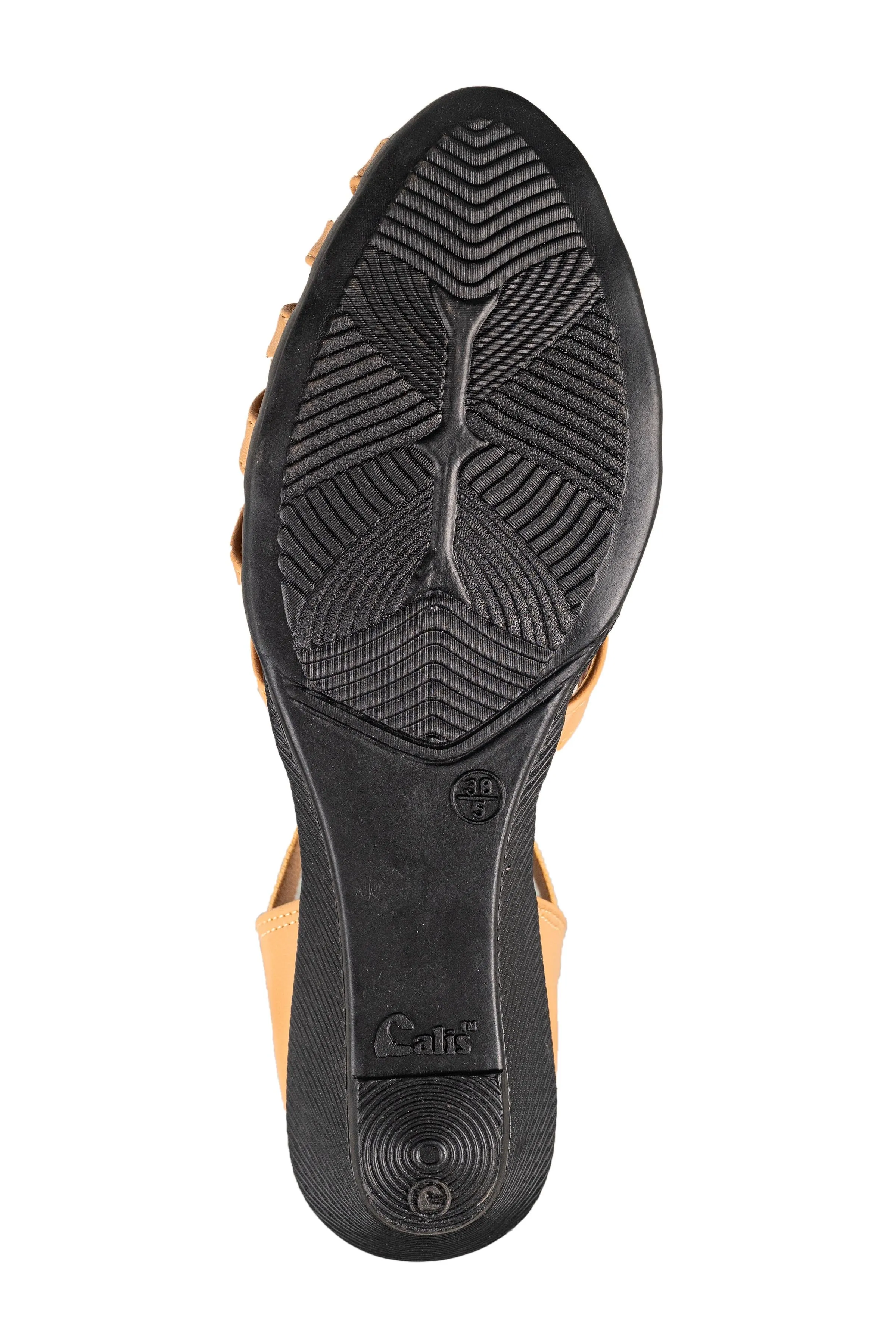 Titas Ladies Beige Sandal (Trnz S 241209)