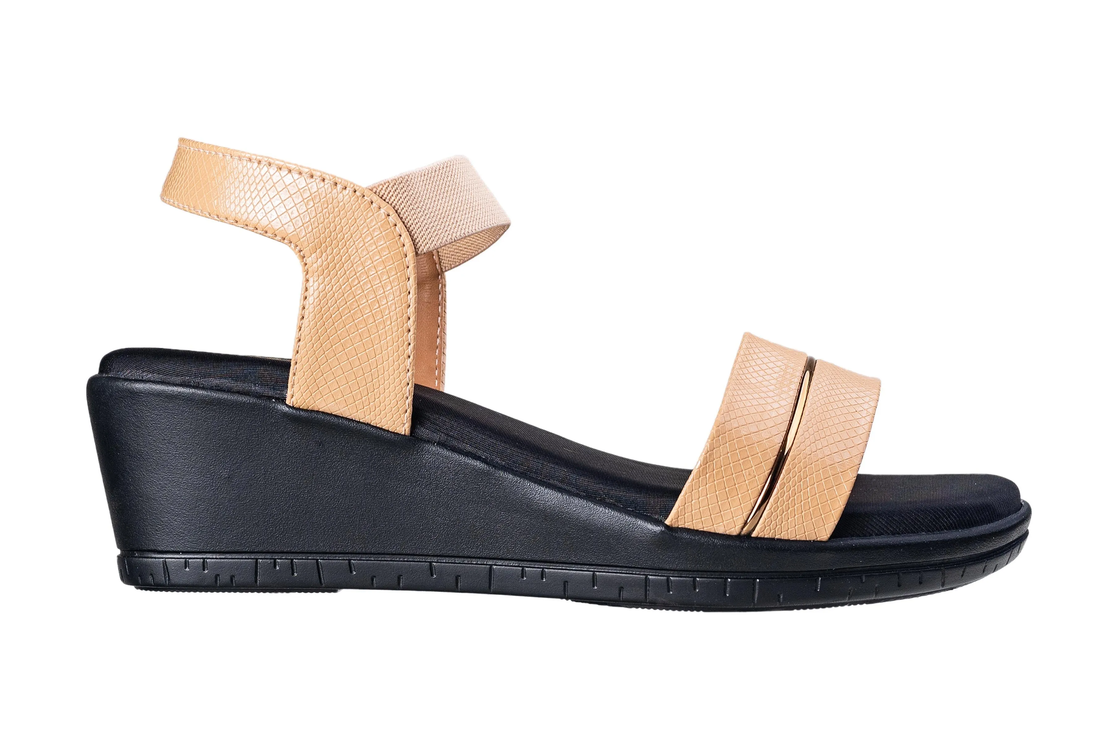 Titas Ladies Beige Sandal