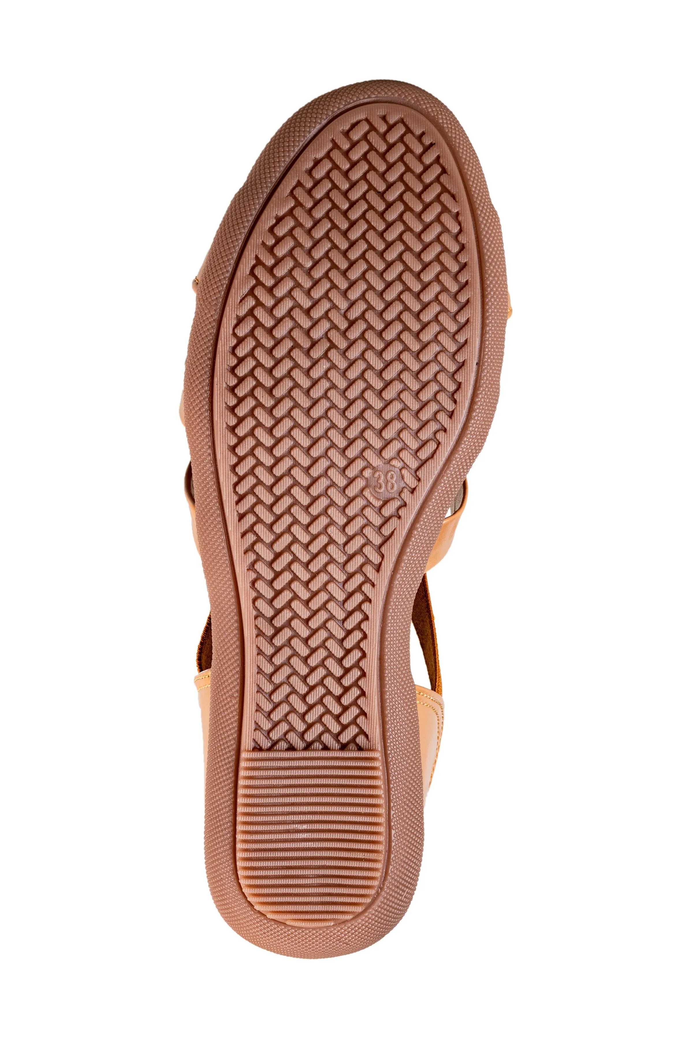 Titas Ladies Beige Sandal
