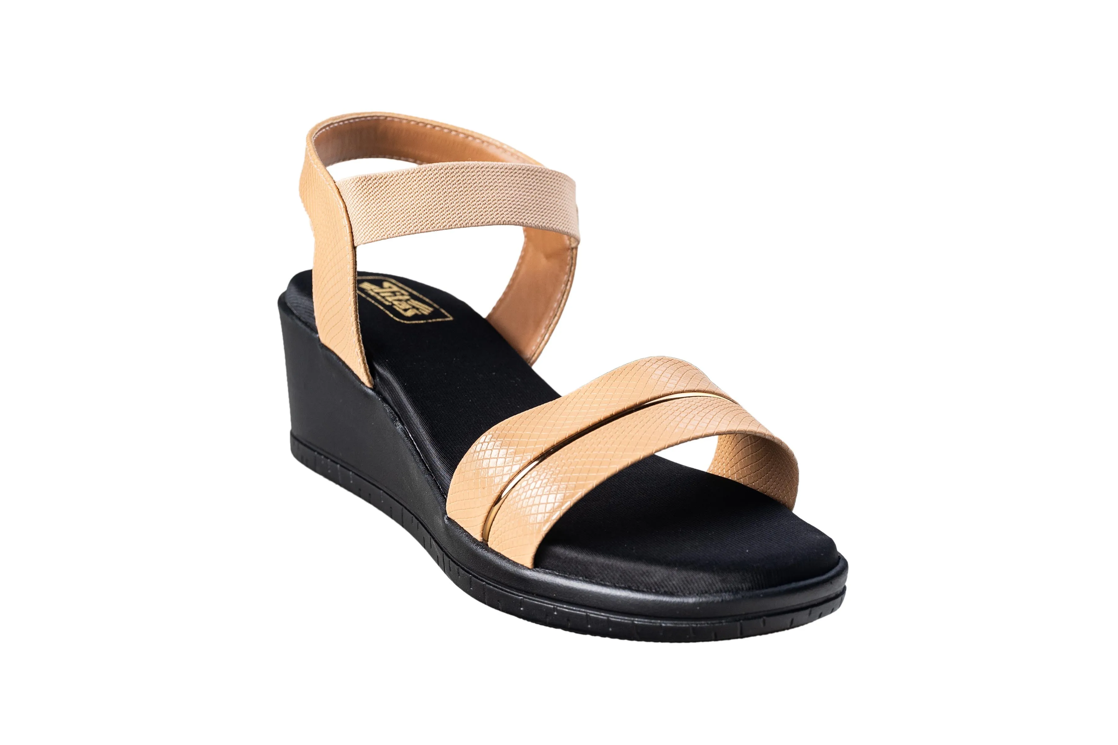 Titas Ladies Beige Sandal