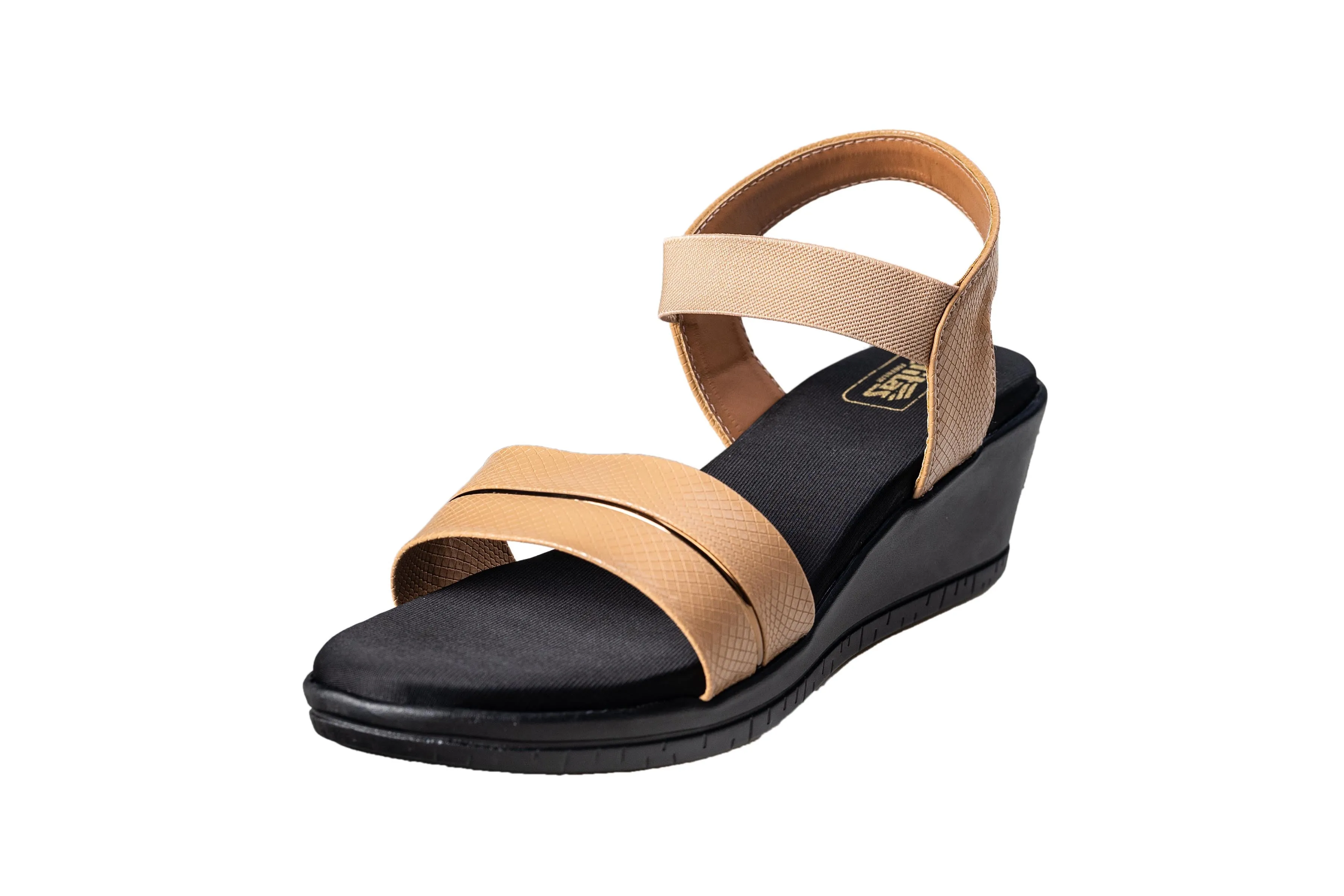 Titas Ladies Beige Sandal