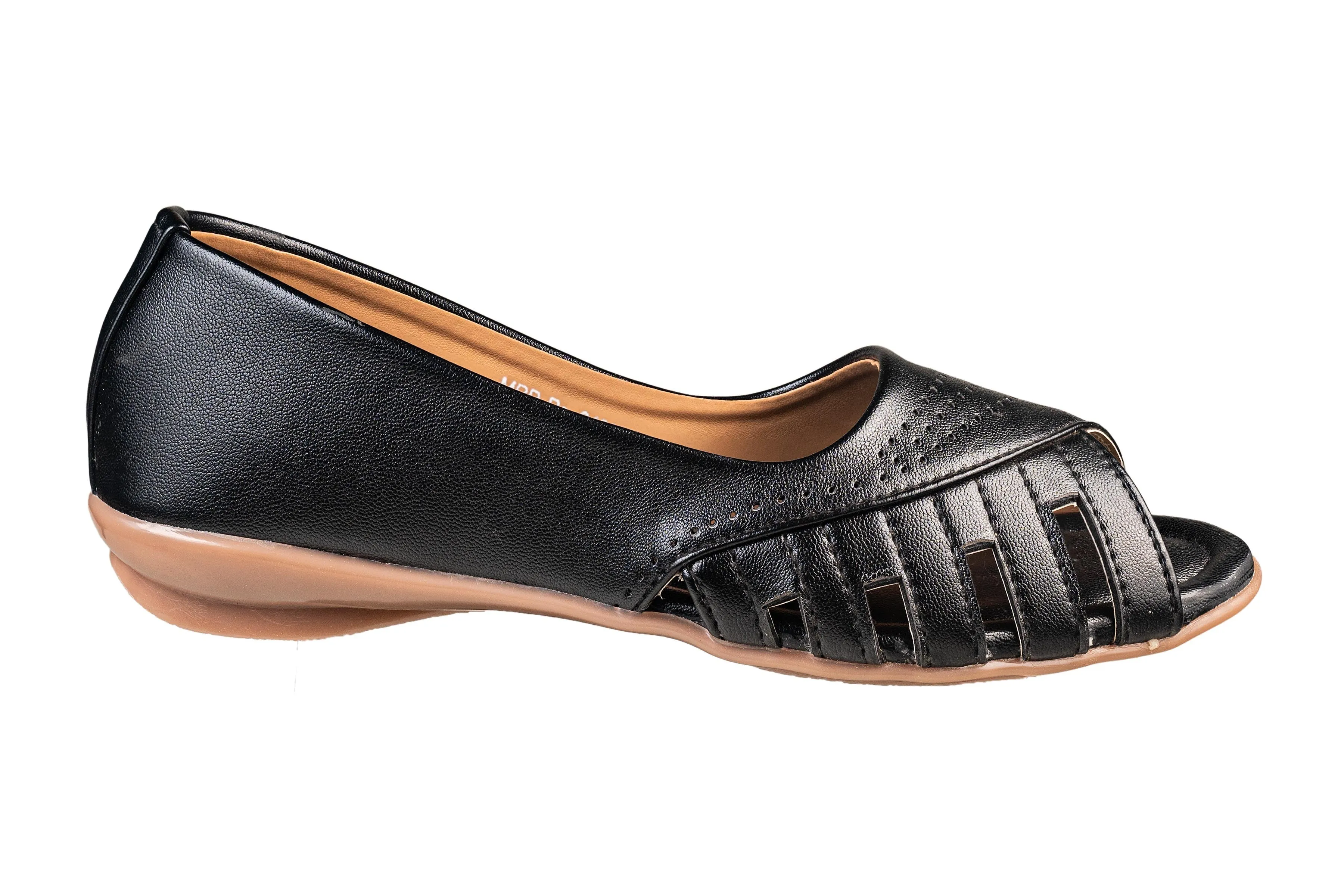 Titas Ladies Black Sandal (Trnz S 241212)