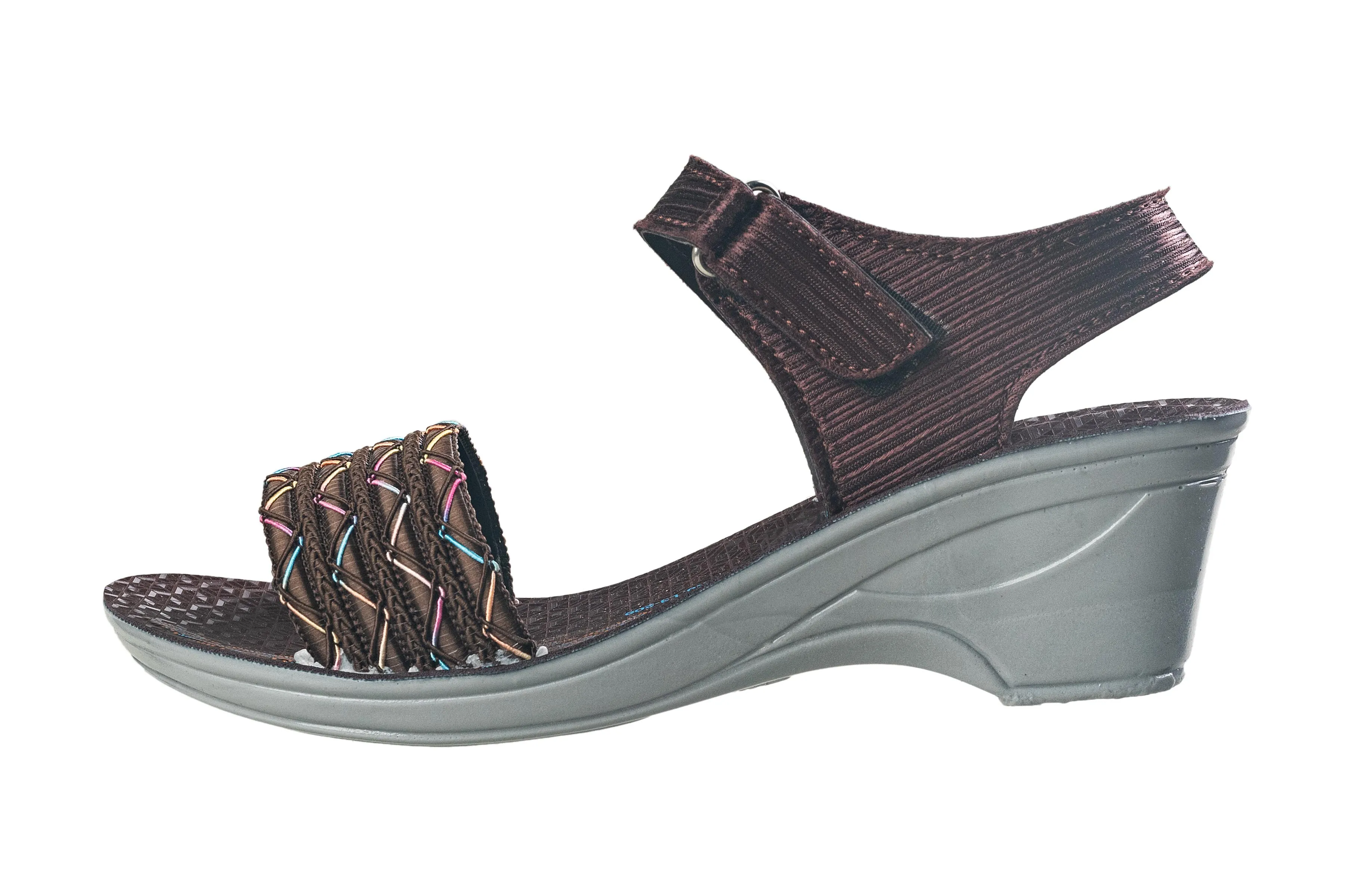 Titas Ladies Brown Sandal PU