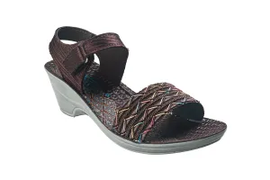 Titas Ladies Brown Sandal PU