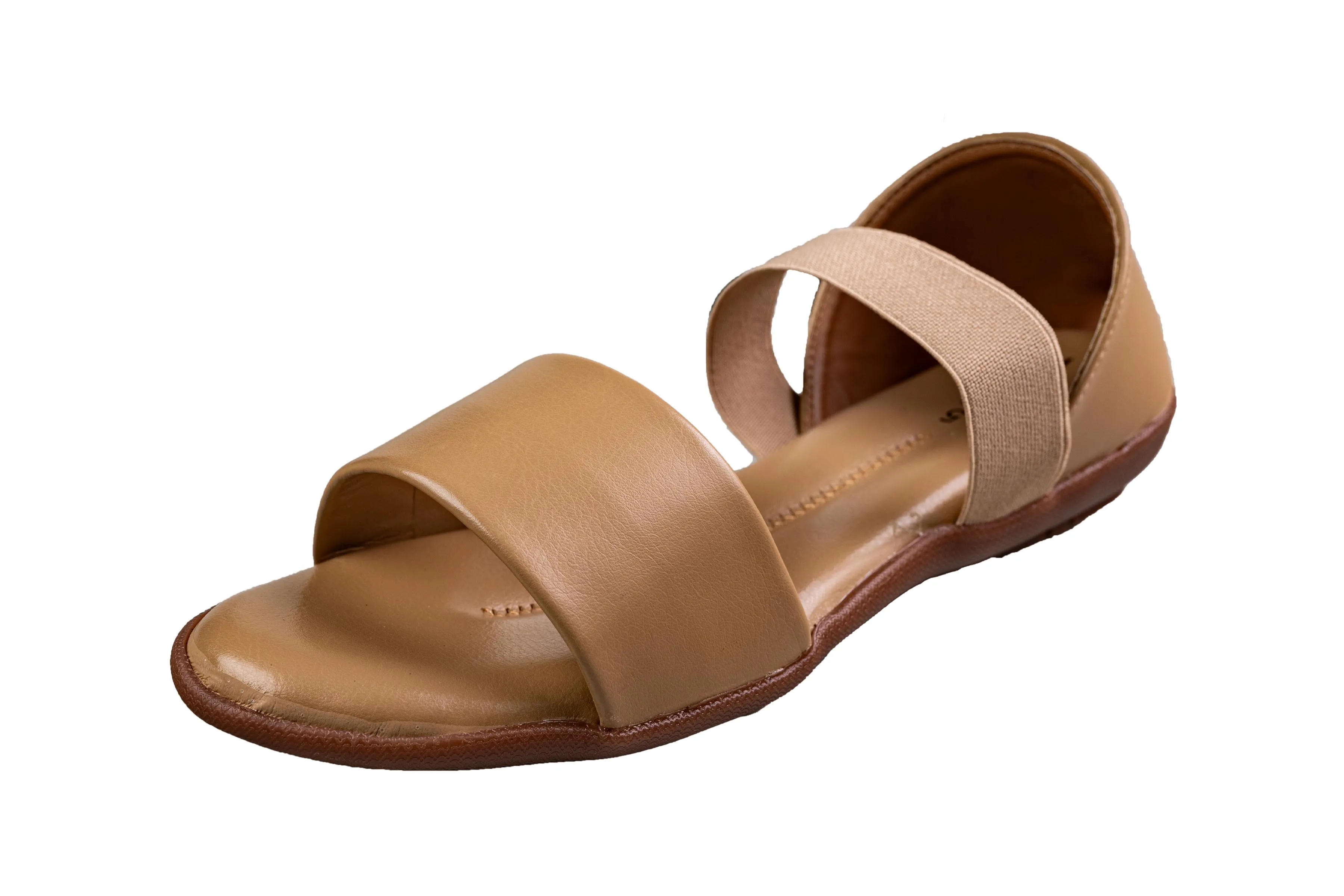 Titas Ladies Cream Sandal