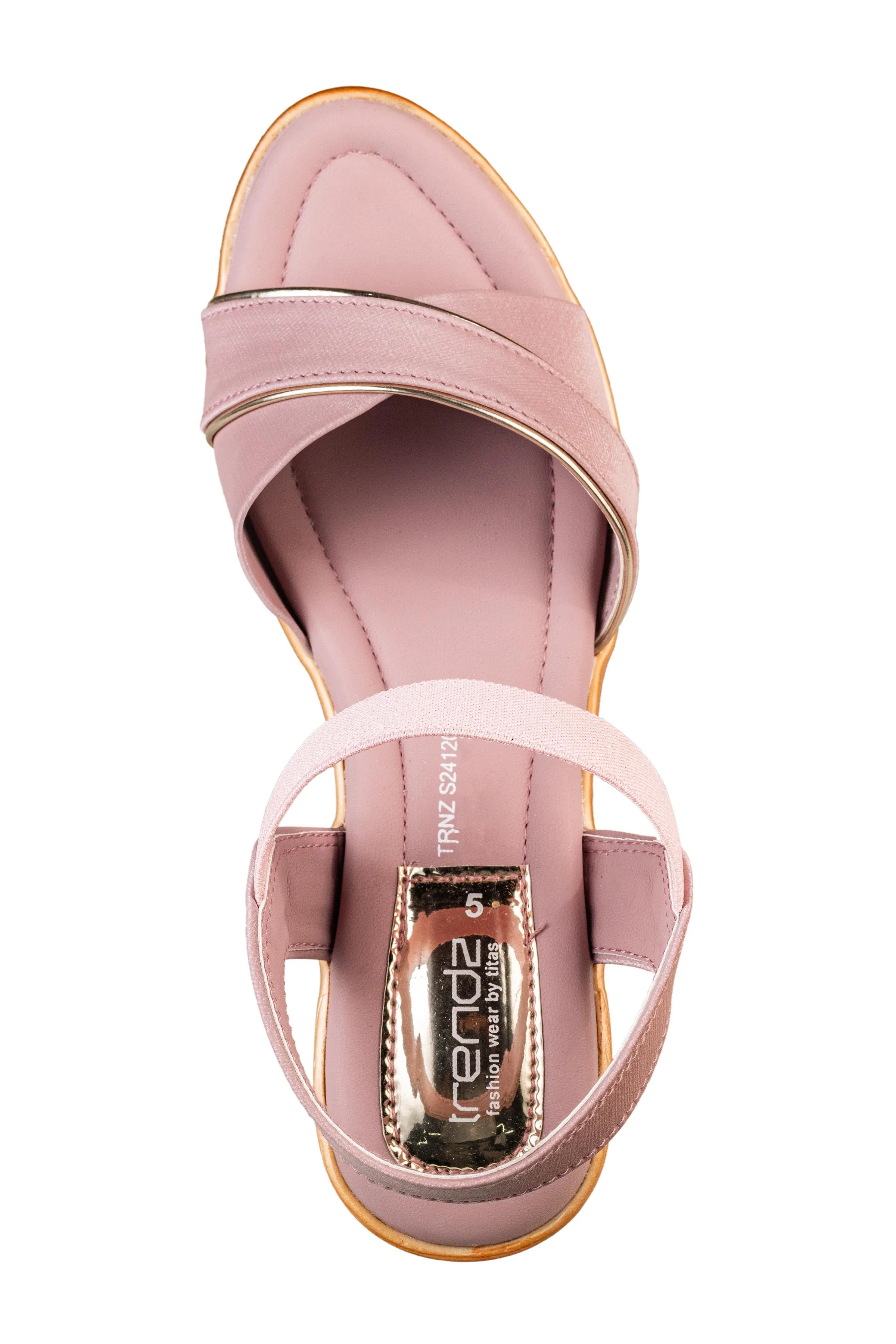 Titas Ladies L. Purple Sandal