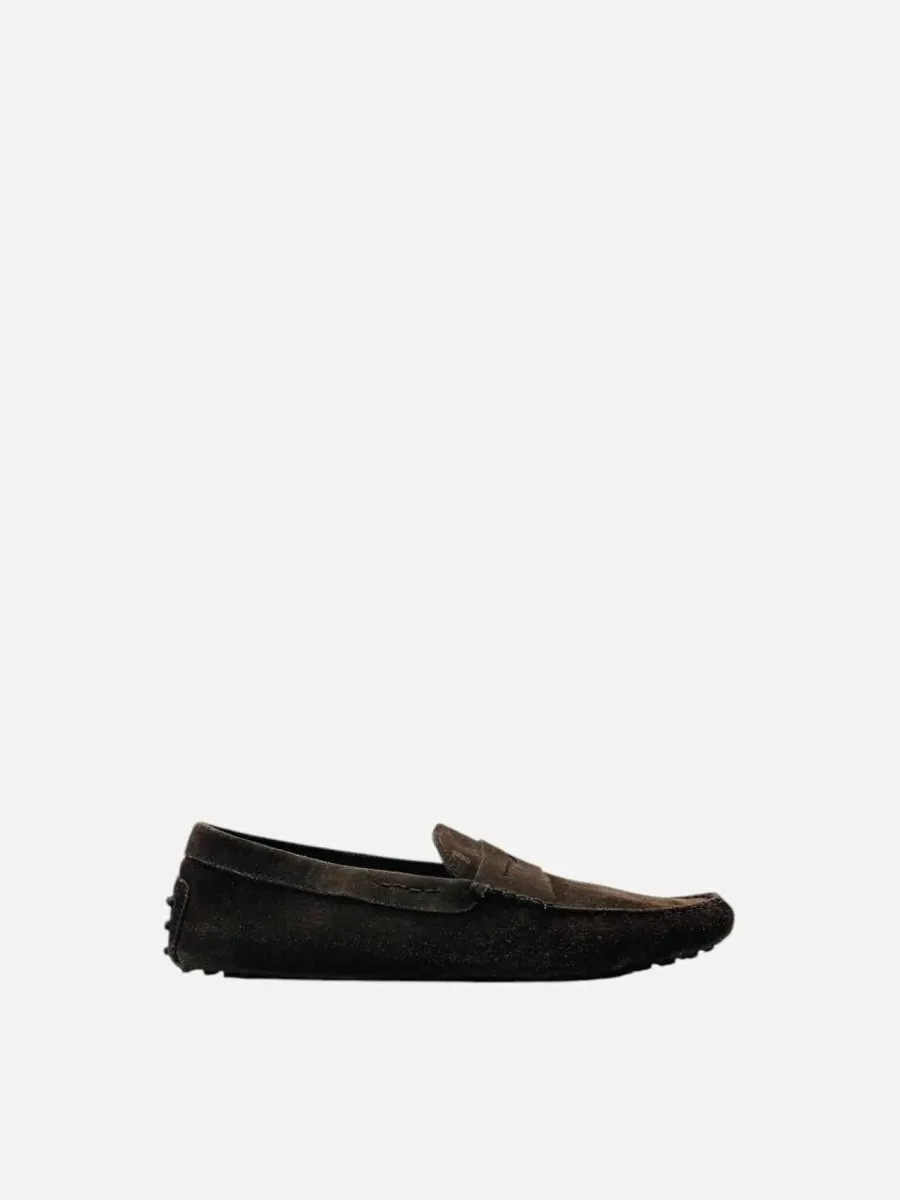 TOD'S Gommino Brown Loafers 12