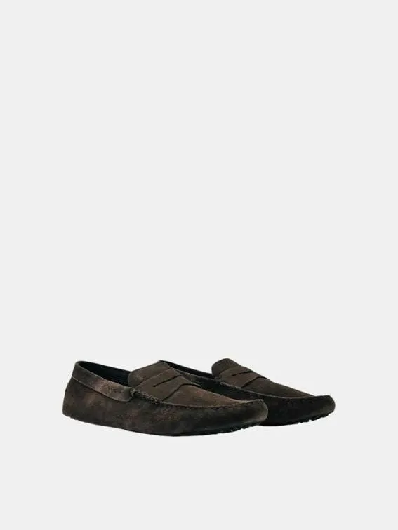 TOD'S Gommino Brown Loafers 12