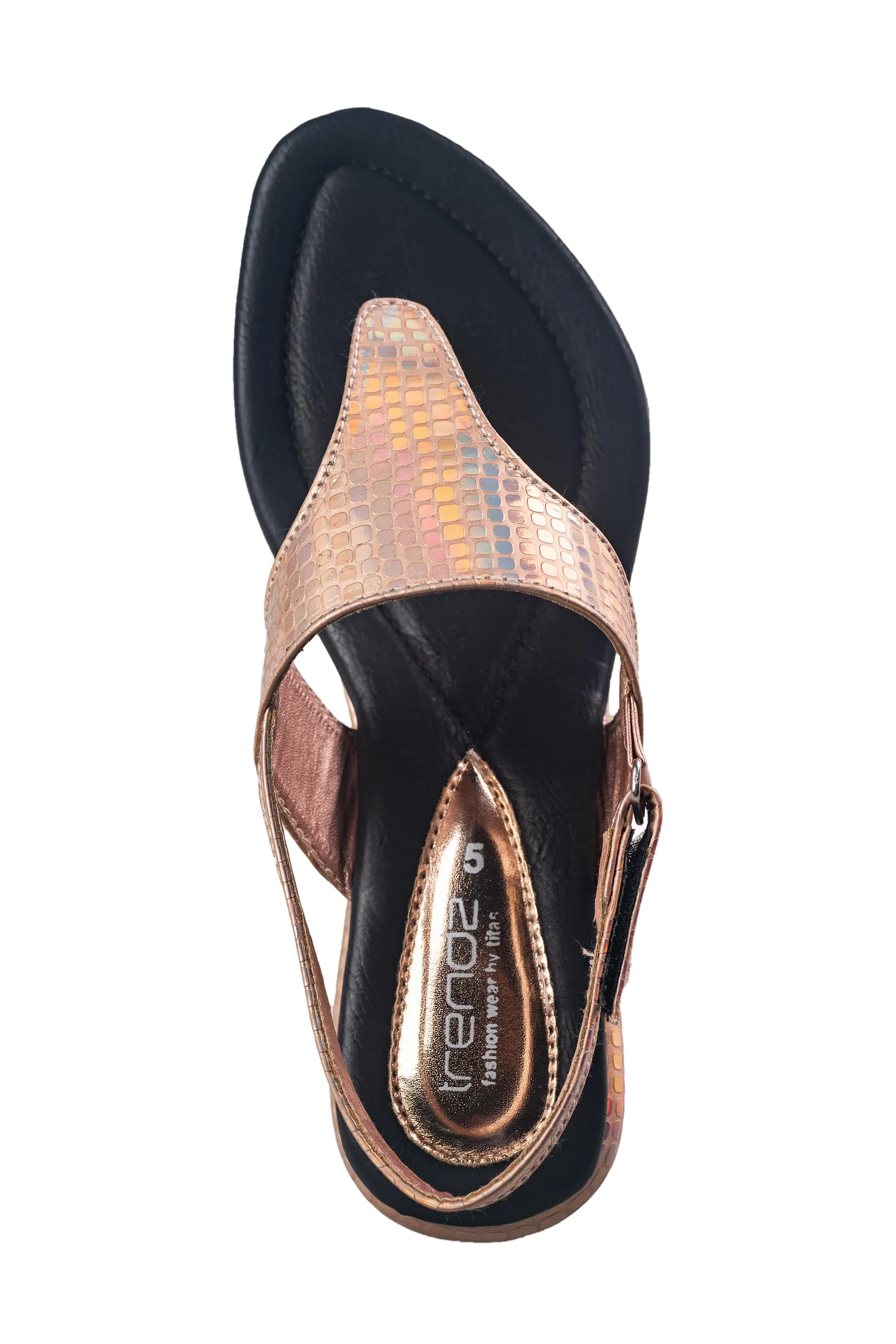 Trendz Ladies Beige Sandal
