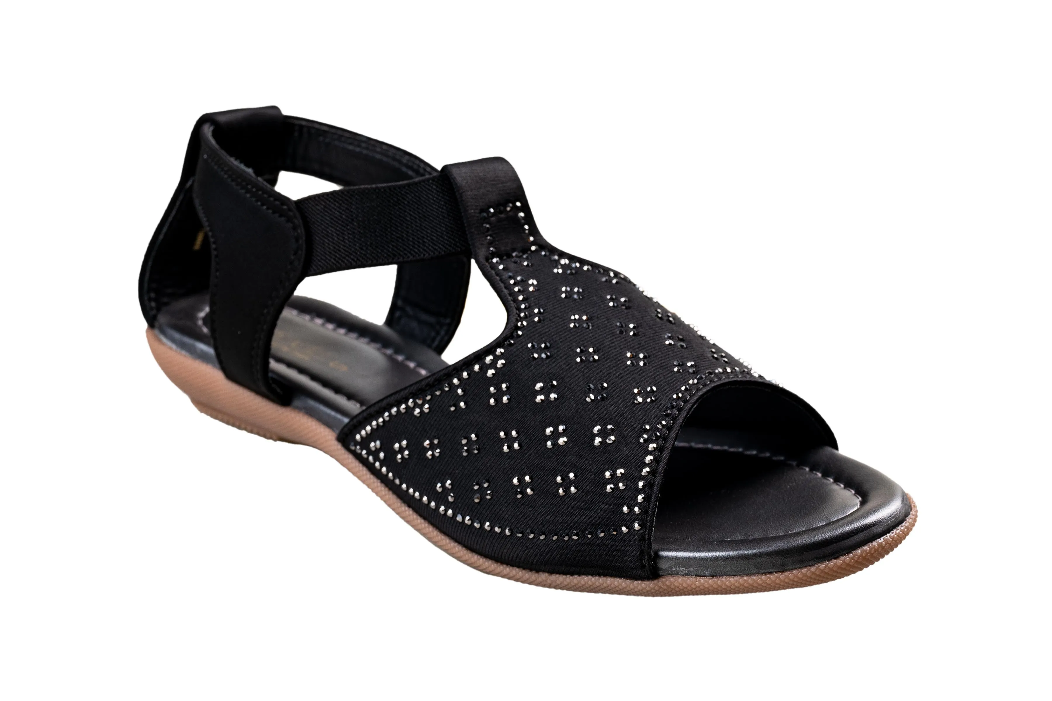 Trendz Ladies Black Sandal