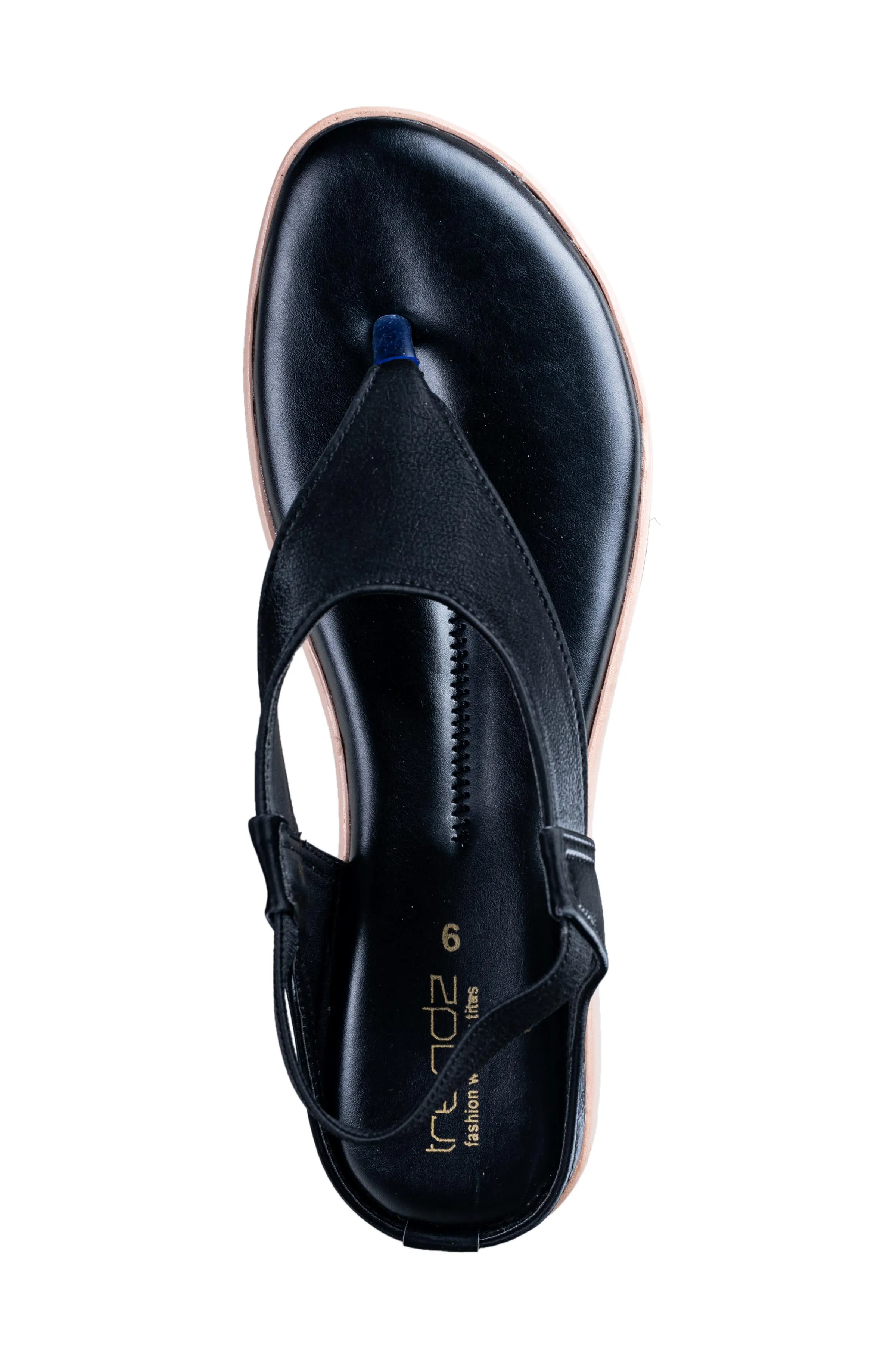 Trendz Ladies Black Sandal