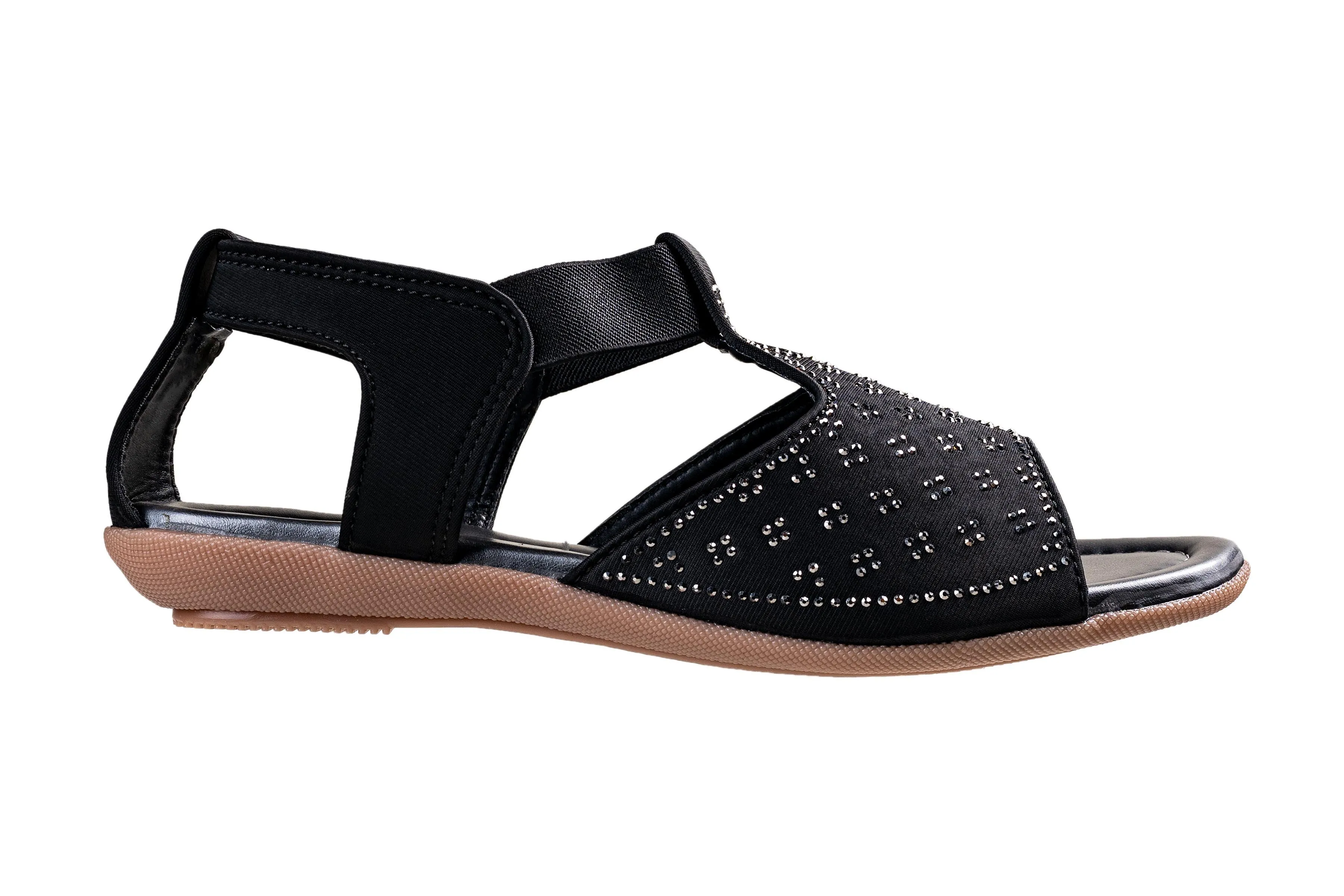 Trendz Ladies Black Sandal