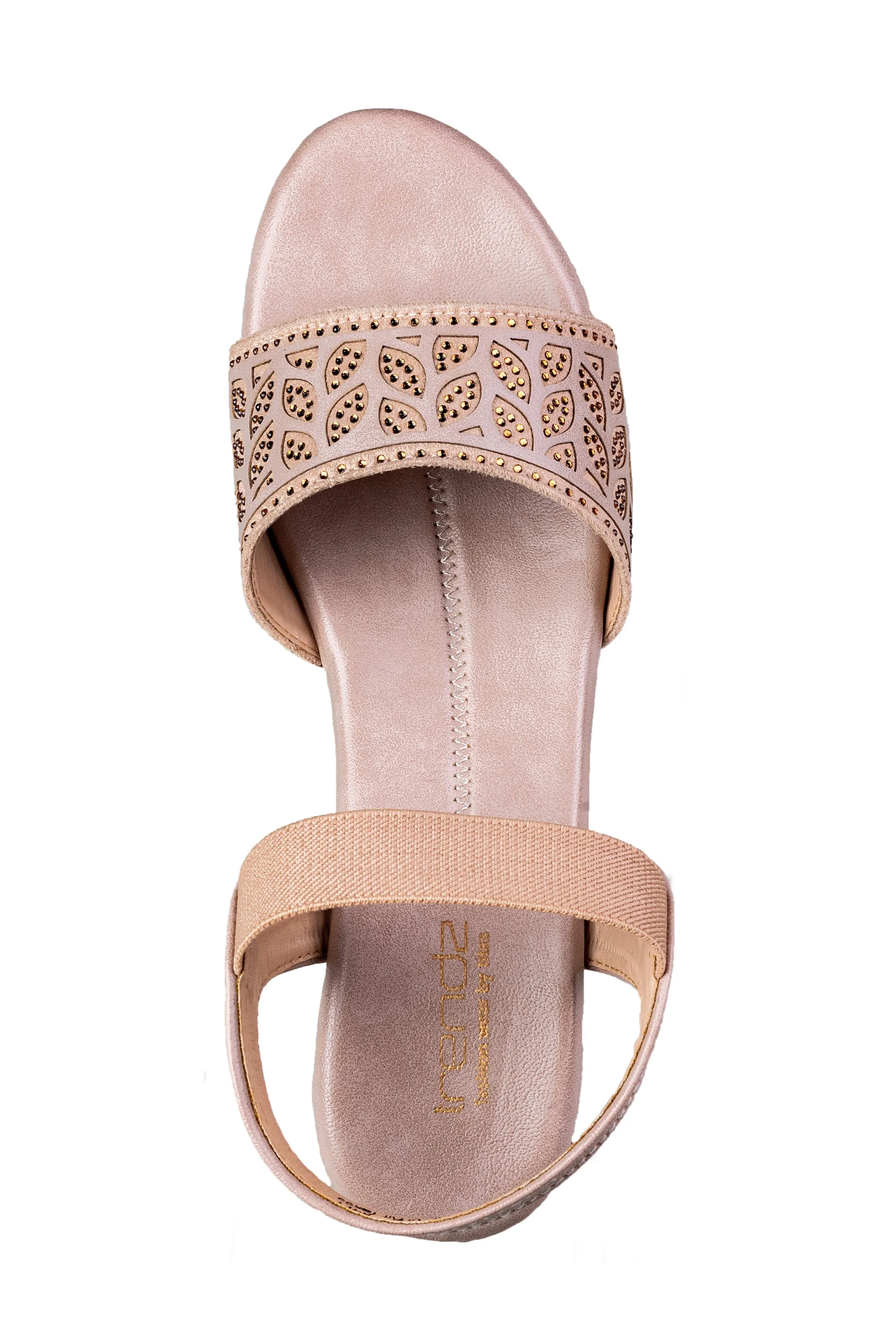 Trendz Ladies Cream Sandal (Trnz S 230804)
