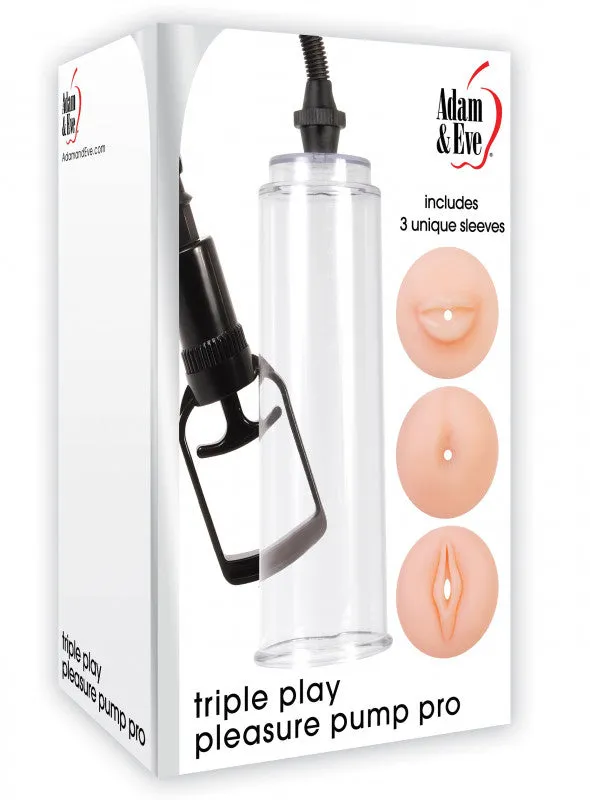 Triple Play Pleasure Pump Pro