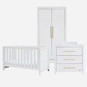 TUTTI BAMBINI Tivoli 3 Piece Room Set - White