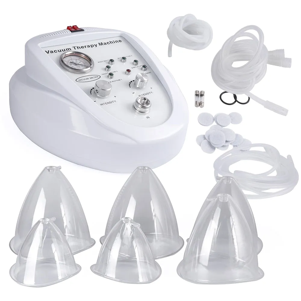 Vacuum Electric Breast Pump Lifting Enhancer Massager Beauty Device