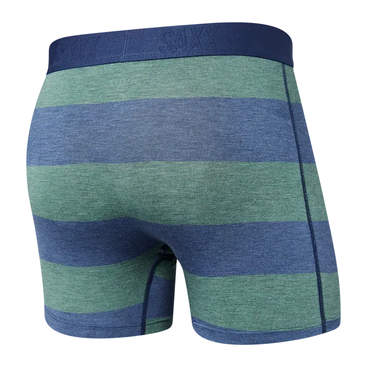 Vibe Boxer Brief -  Blue/Green Ombre Rugby