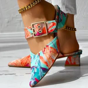 Vibrant Funky Pumps™ | Stylish Colorful Sandals
