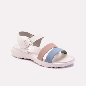 White Comfy Casual Sandals 0421558