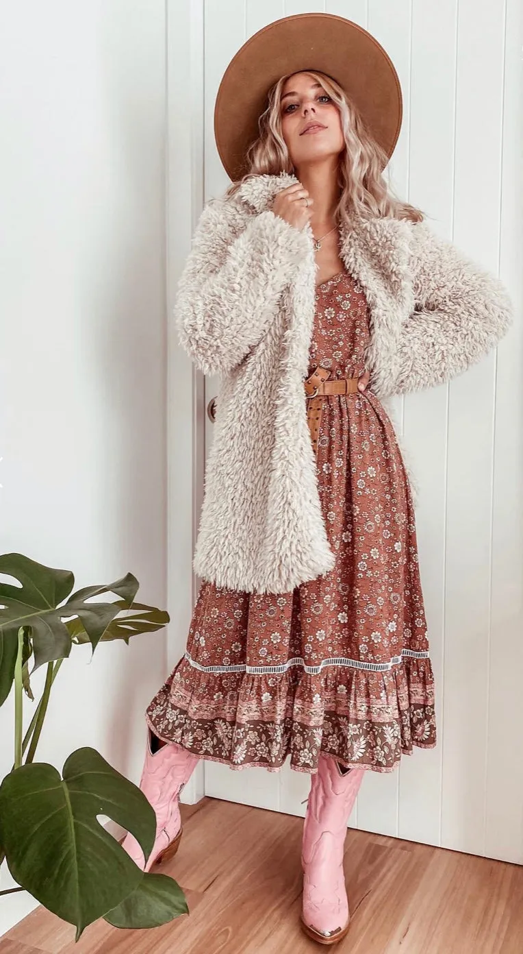 Willow Dress - Pansy Clay