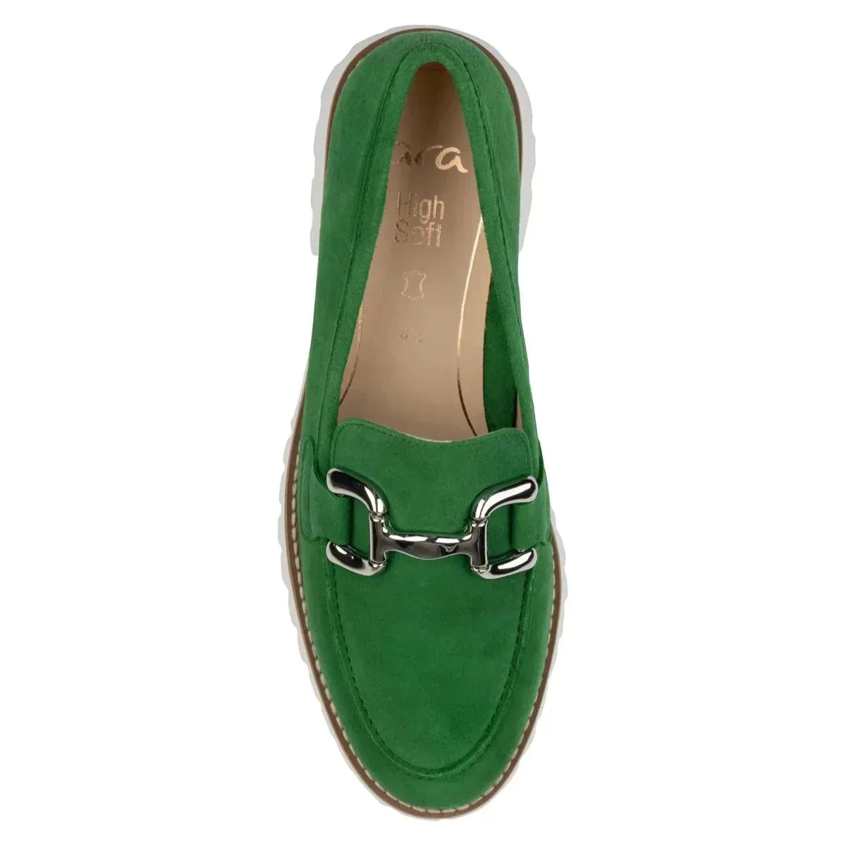 WOMEN'S ARA KIANA BUCKLE LOAFER | GRASS