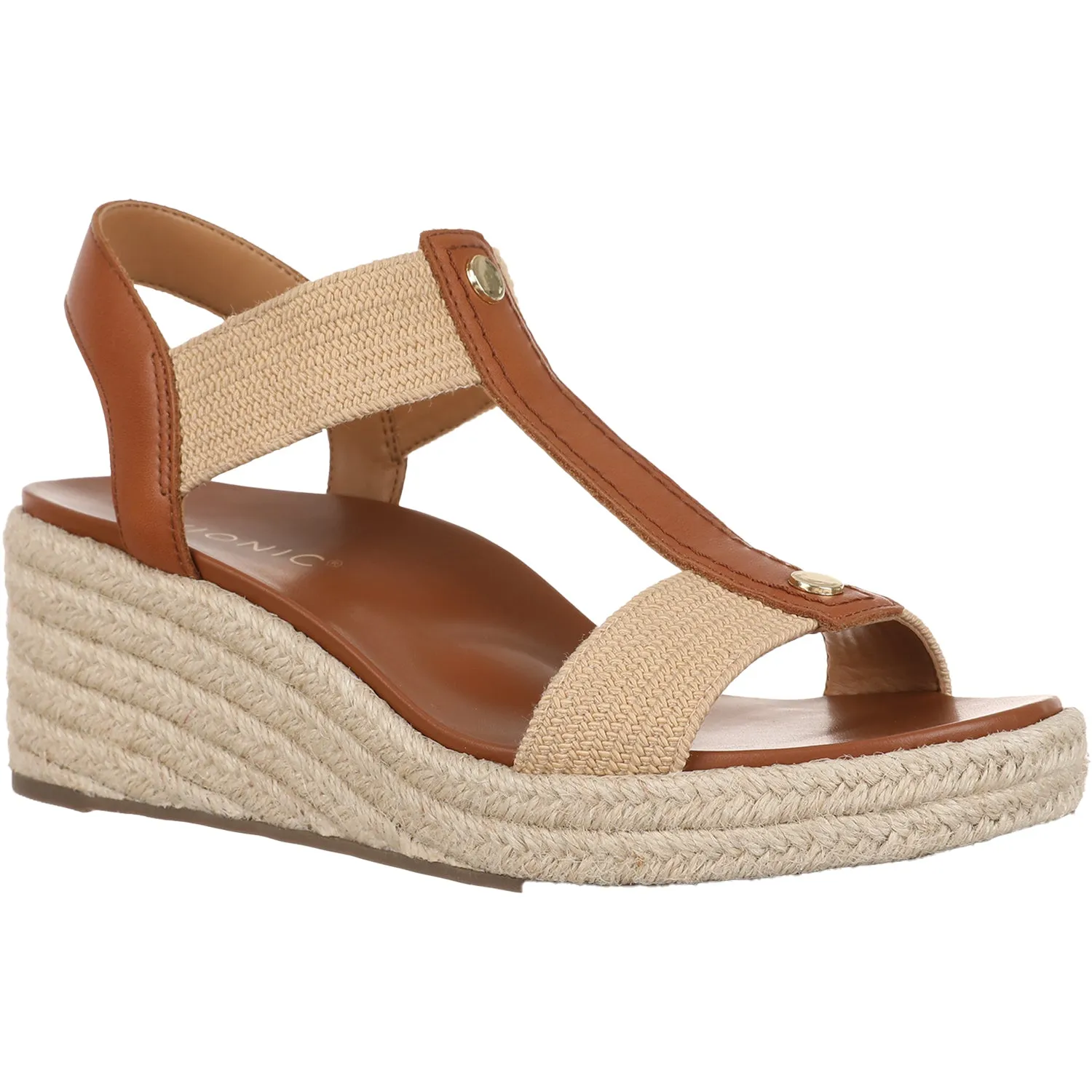 Women's Vionic Calera Wedge Camel